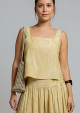 Blusa Creta Golden Vainilla