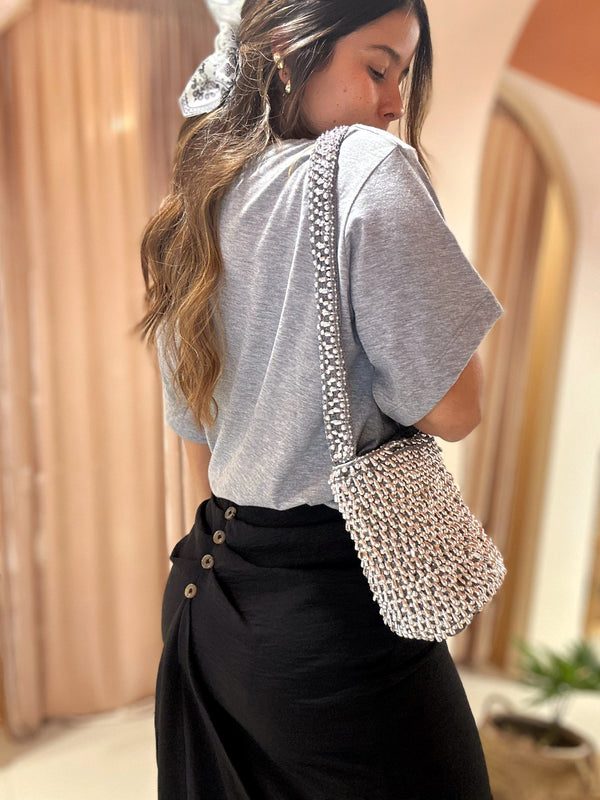 Falda Aqua Negra