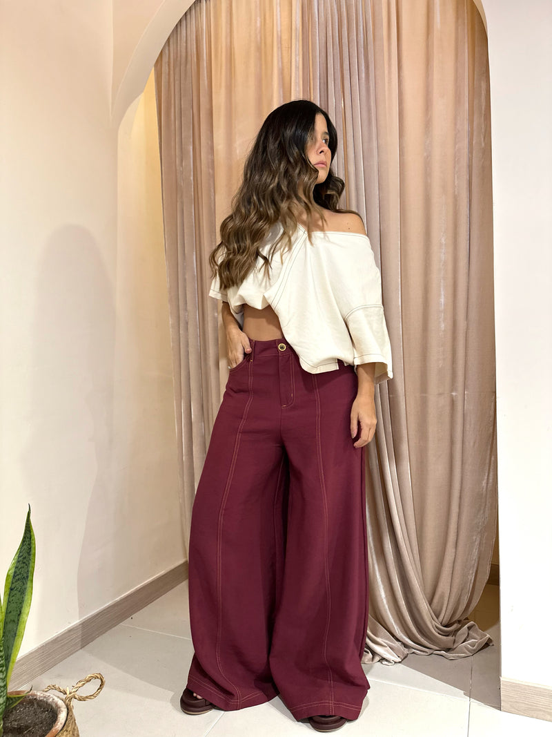 Pantalón Indiana Vinotinto