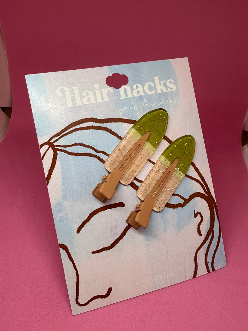 Pinzas Paleta Rosado-Verde