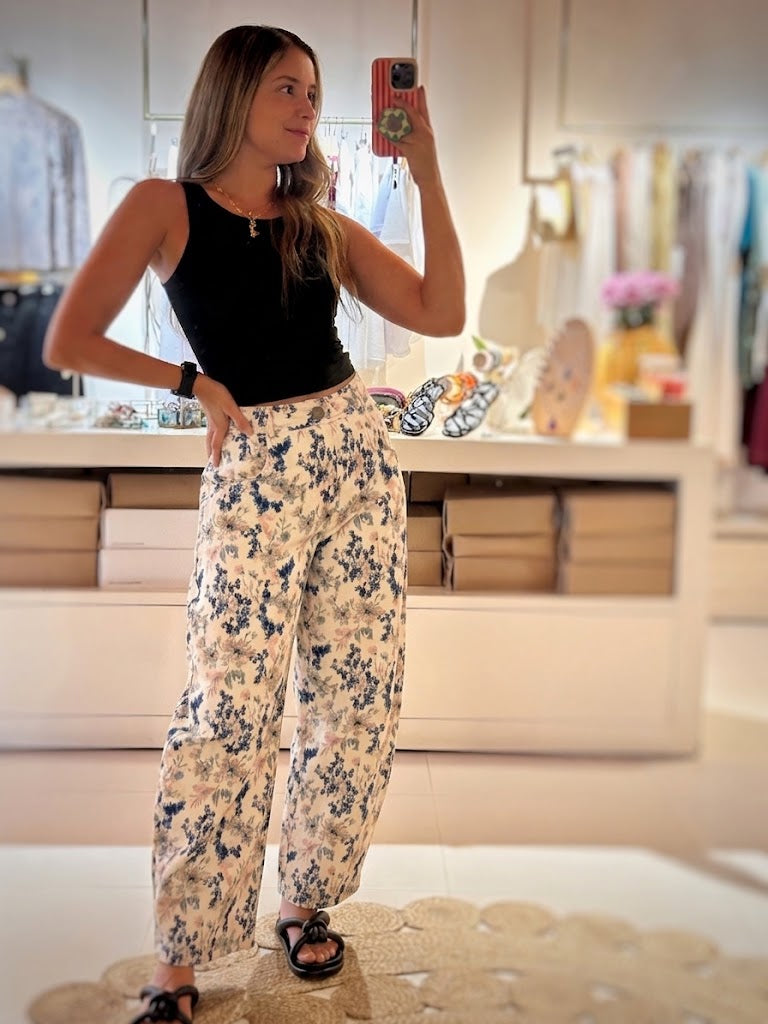 Pantalón Ciel Flores !PRE-ORDER!💜