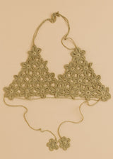 Top Naira Tejido Dorado