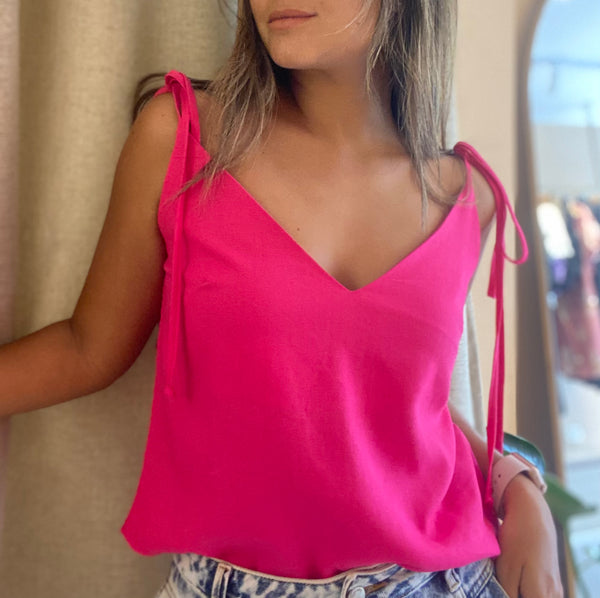 Blusa Lu Fucsia