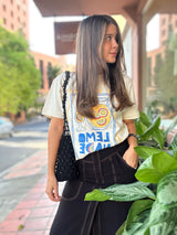 Camiseta Lemonade Crema