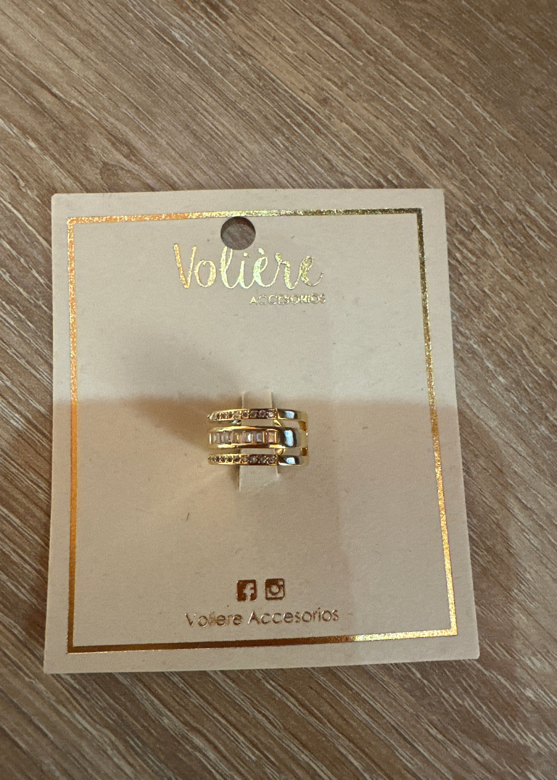Earcuff Doble Brillantes