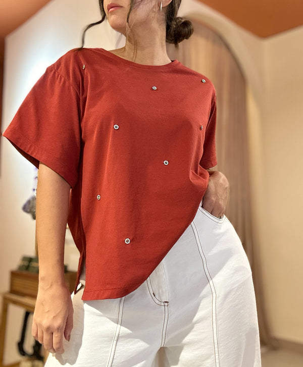 Camiseta Sparky Cereza