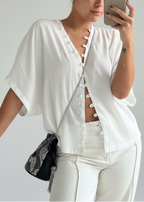 Blusa Kassya Negra botones