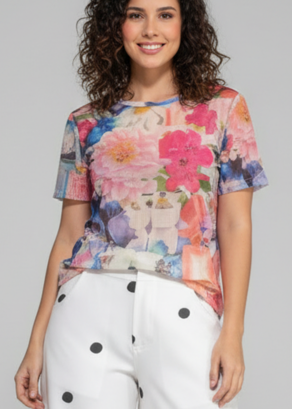 Blusa Nítida Flores