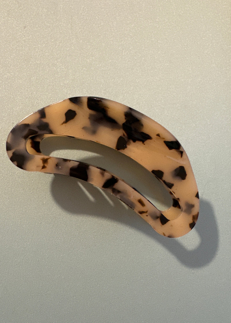 Hair Clip Arco Carey Beige