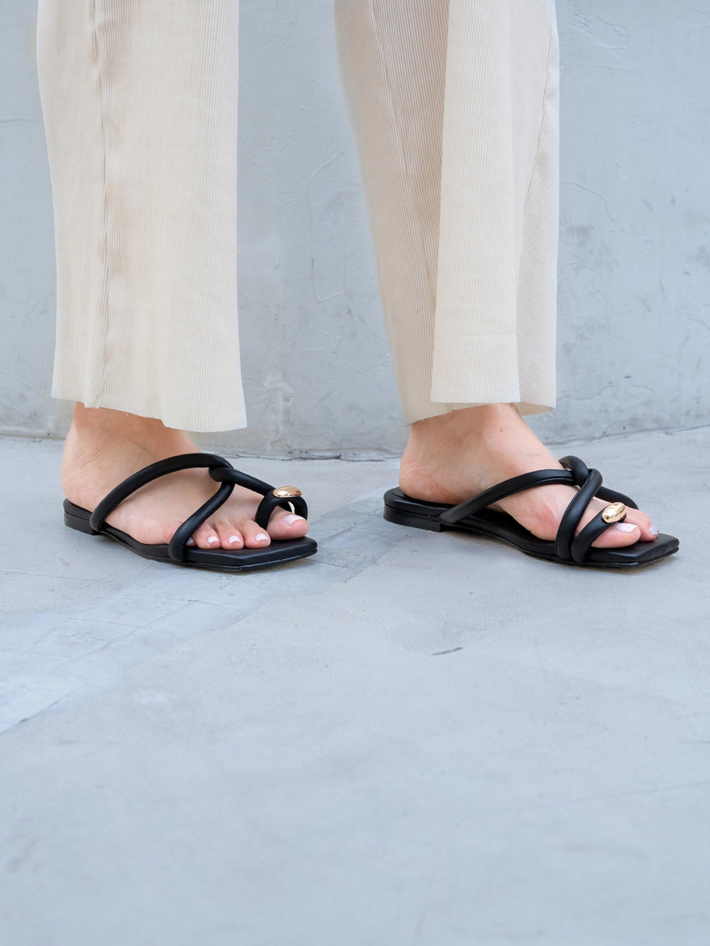 Sandalias Olivia Negro
