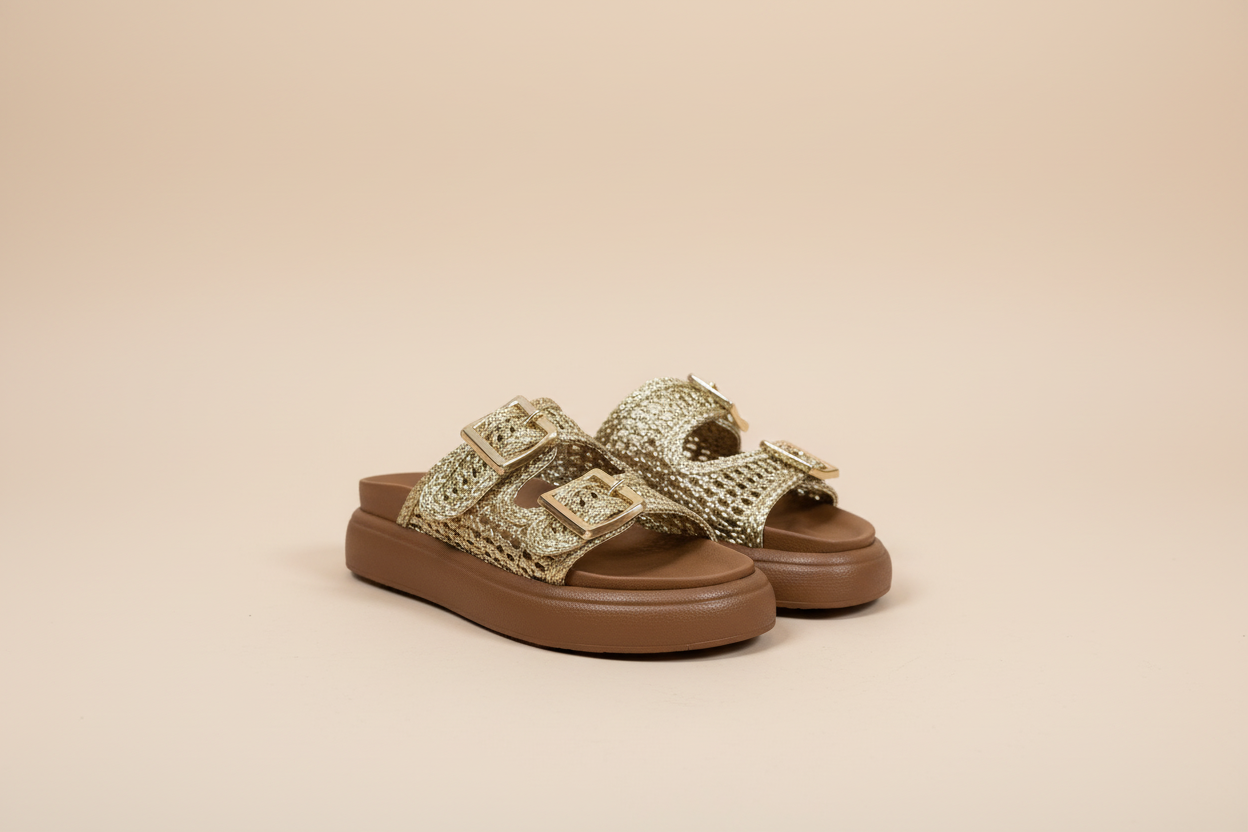 Sandalias Costera Dorada