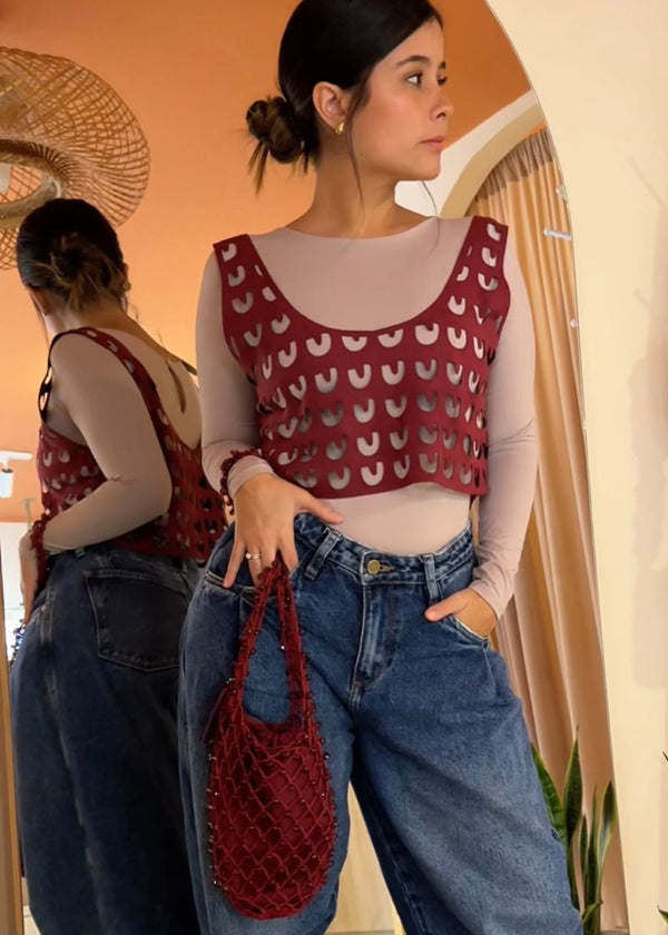 Top Vino Arco corte laser