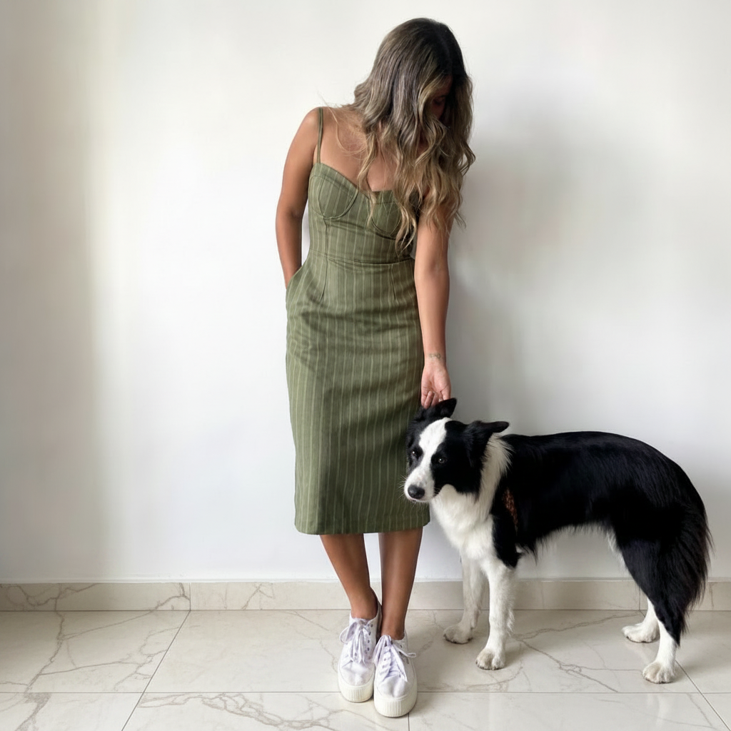 Vestido Coral