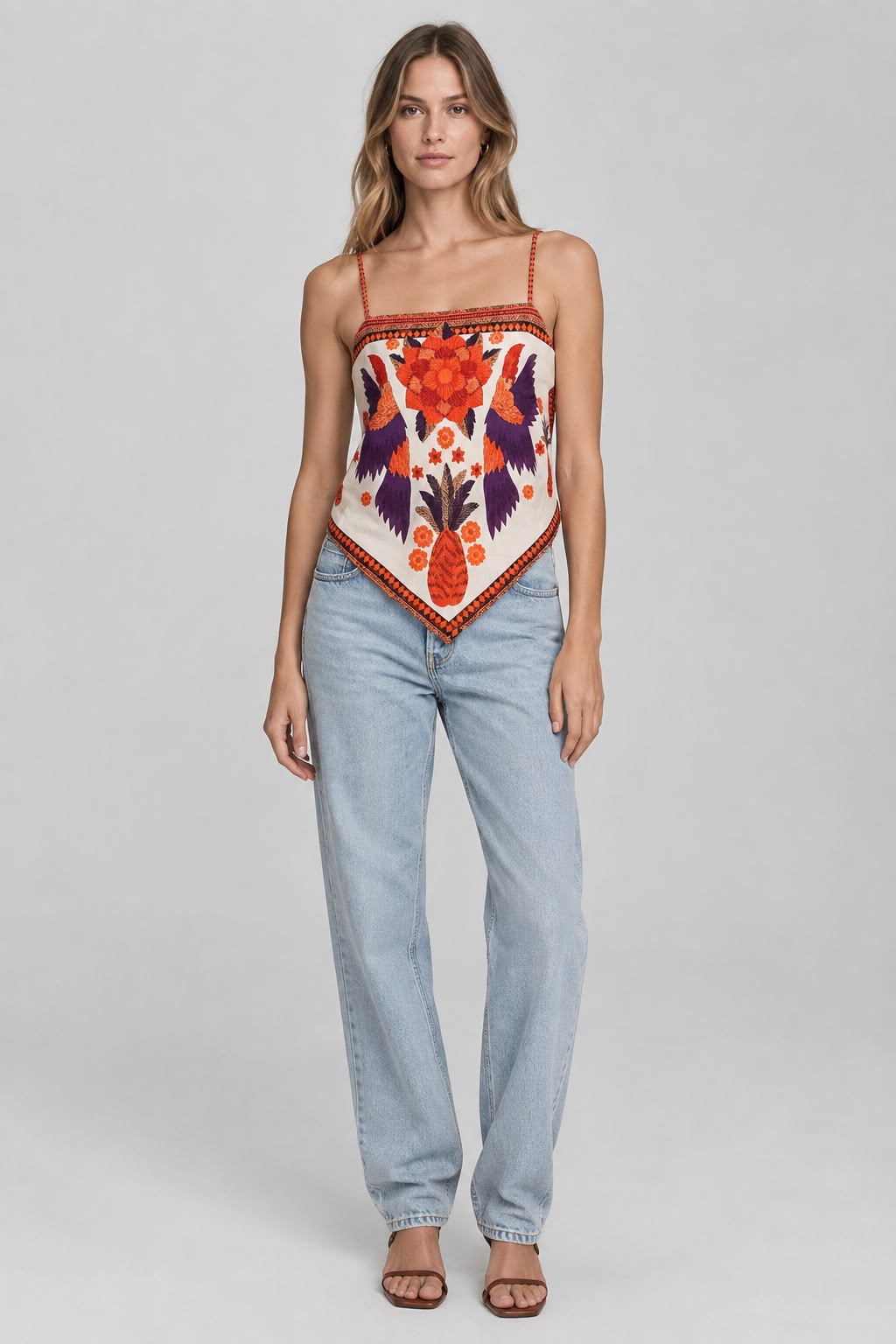 Blusa Pañoleta
