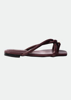 Sandalias Olivia Vino