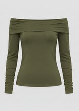 Buzo Cuello Bandeja Verde