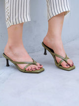 Sandalias Gaby Verde Oliva