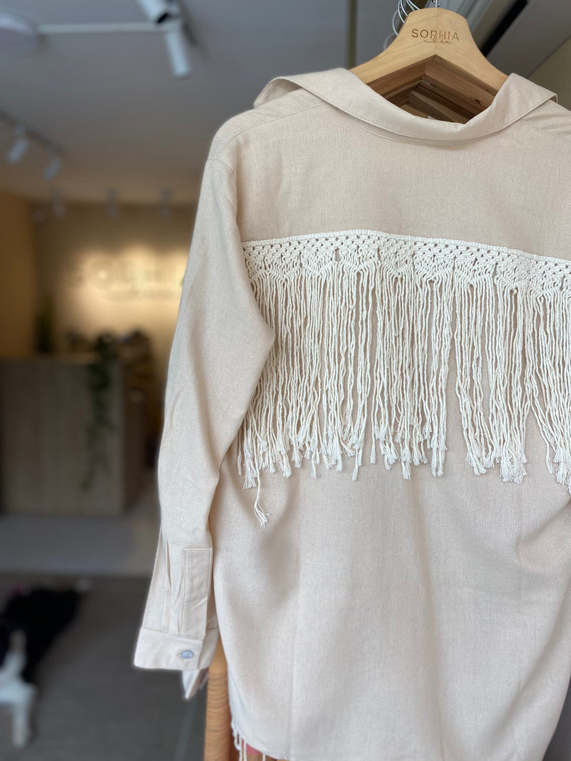 Blusa Vida Crema