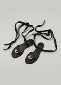 Sandalias MN116 Tiras Negras