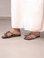 Sandalias Olivia Verde