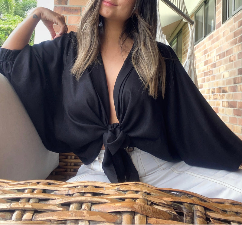 Blusa Loletta Negra